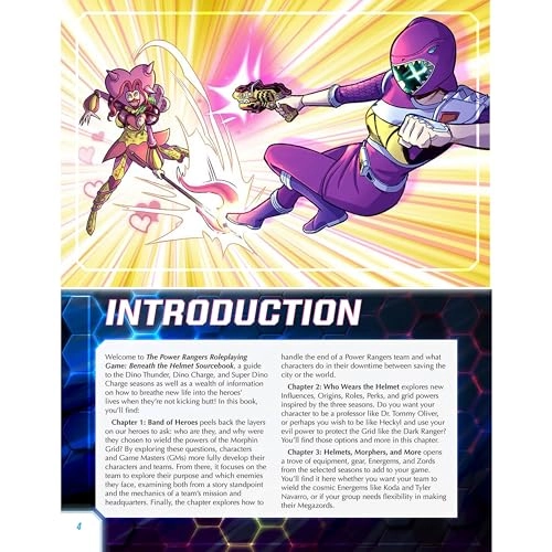 Power Ranger Roleplaying Game Beneath the Helmet Sourcebook (RGS11150)