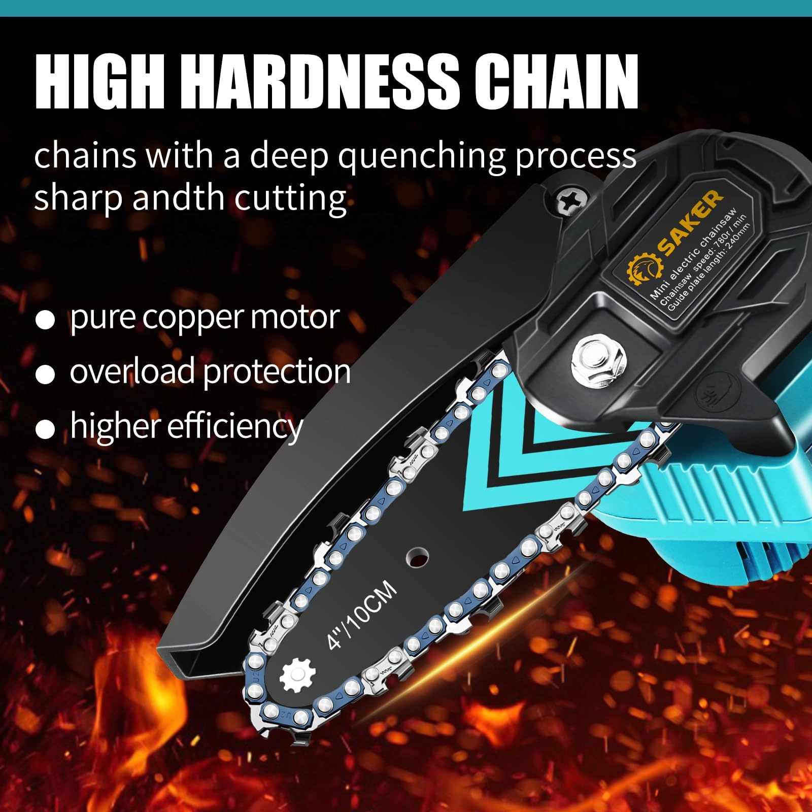 Mini Chainsaw - 550 Watts