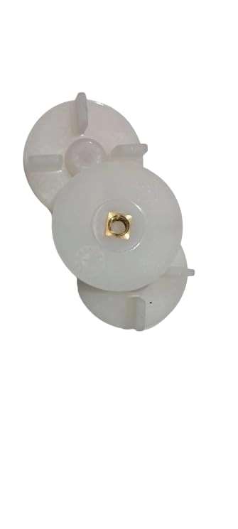 Motor and JarMixer Grinder Coupler - Pack of 3 White