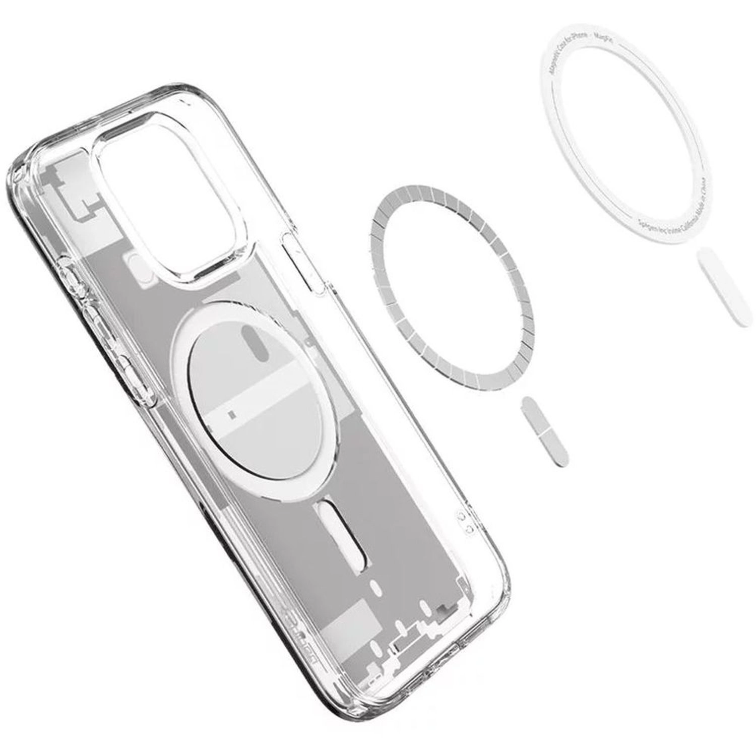 Ultra Hybrid MagFit Clear Case for iPhone 15 Pro