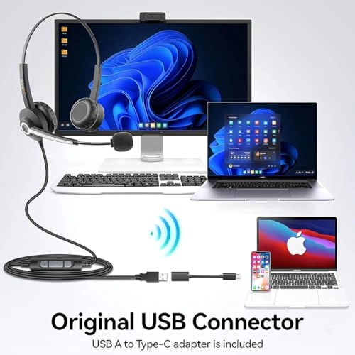 USB Wired Headset