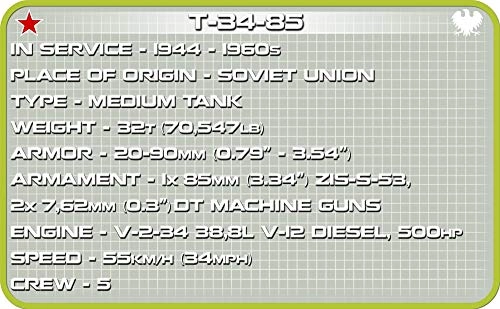 T-34-85 - 668 Medium Tank (2542)