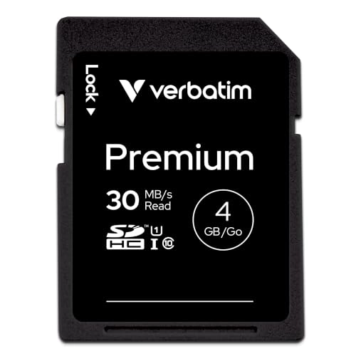 Premium SDHC Memory Card - 4GB
