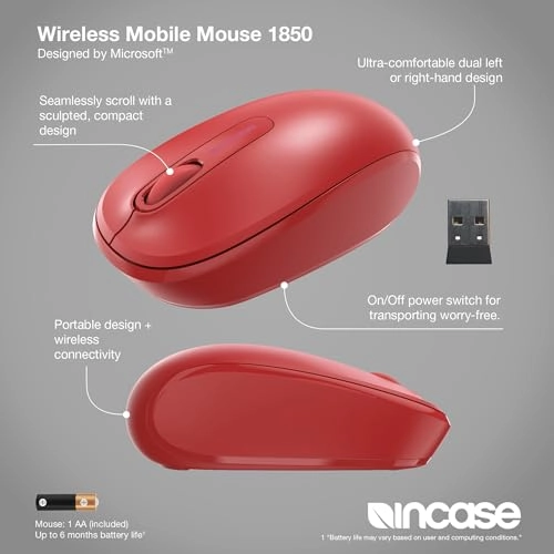 Wireless Mobile Mouse 1850 - USB