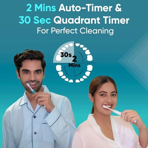 CareOne C1 - 2 Min Auto-Timer 3 Brush Head Battery Powered