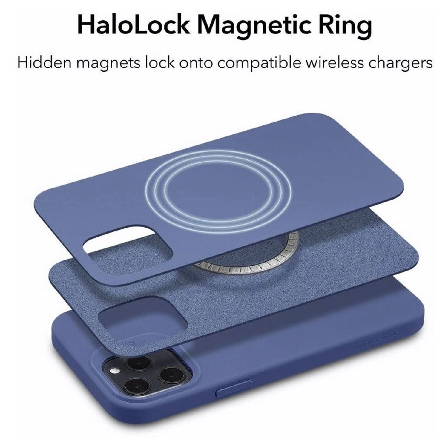 Efficiente-Series Silicone Case for iPhone 12 / iPhone 12 Pro