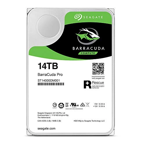 Barracuda Pro 3.5" 7200rpm 256MB SATA 6Gb/s (ST14000DM001) - 14TB