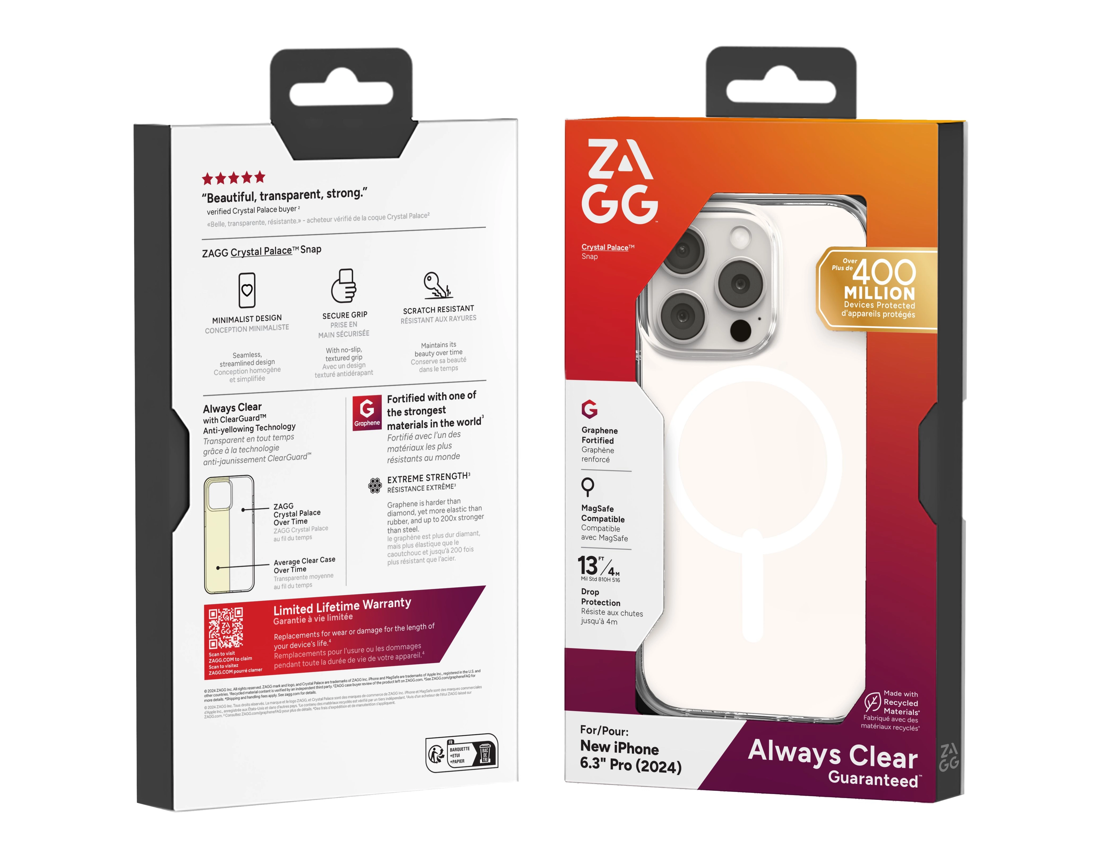 Clear Case + Screen Protector + Lens Protector + Cable + Charger Clear Case for iPhone 16 Pro