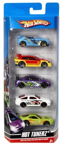 Hot Wheels Five-Car Set