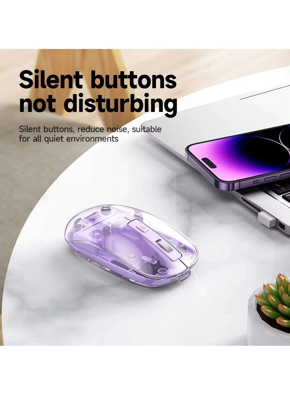 GM29 Mysterious Dual-Mode Silent Mouse - Wireless