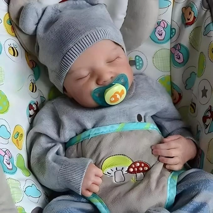 JUYOUYI Reborn Baby Doll - 18 Inch Vinyl Sleeping Gift Set Ages 3+