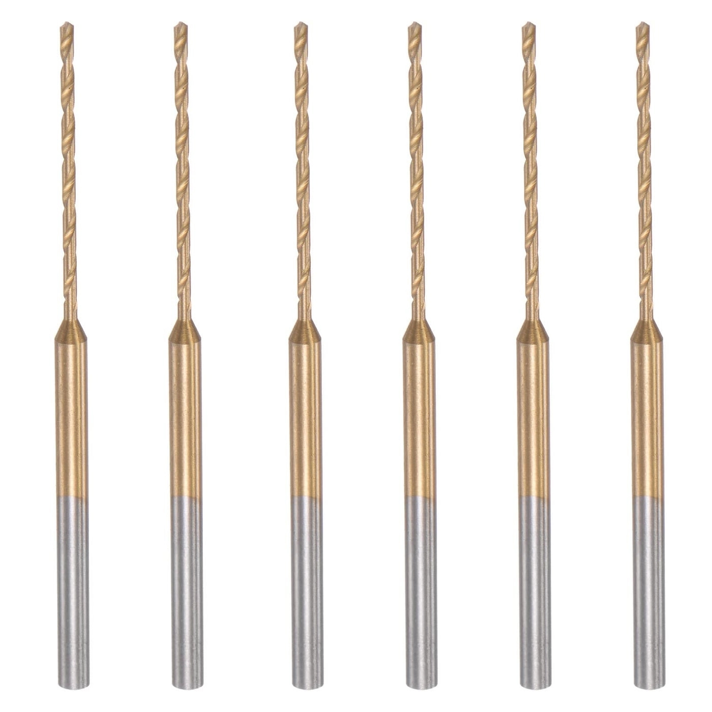 uxcell Mini Twist Drill Bit - High-Speed Steel 6Pcs 1Mm