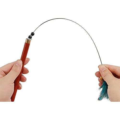 ACSUZ Cat Teaser Wand Cat