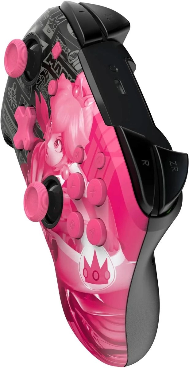 Nintendo Switch Rematch Glow Wireless Controller Peach