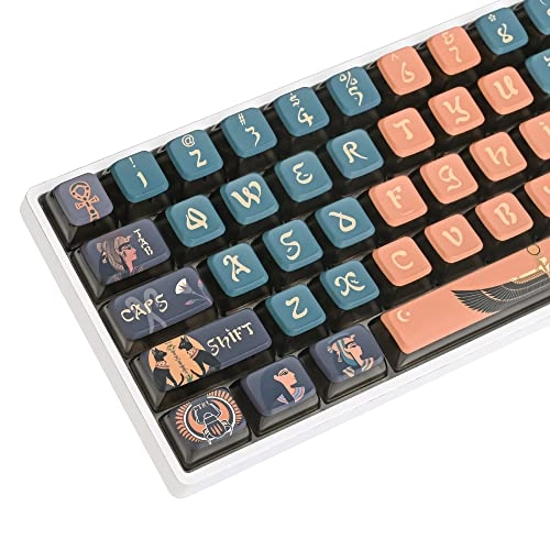 Pudding Keycaps - ASA profile 118-key Translucent