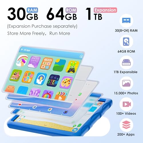 Android 15 Tablet - 64GB 10.1"