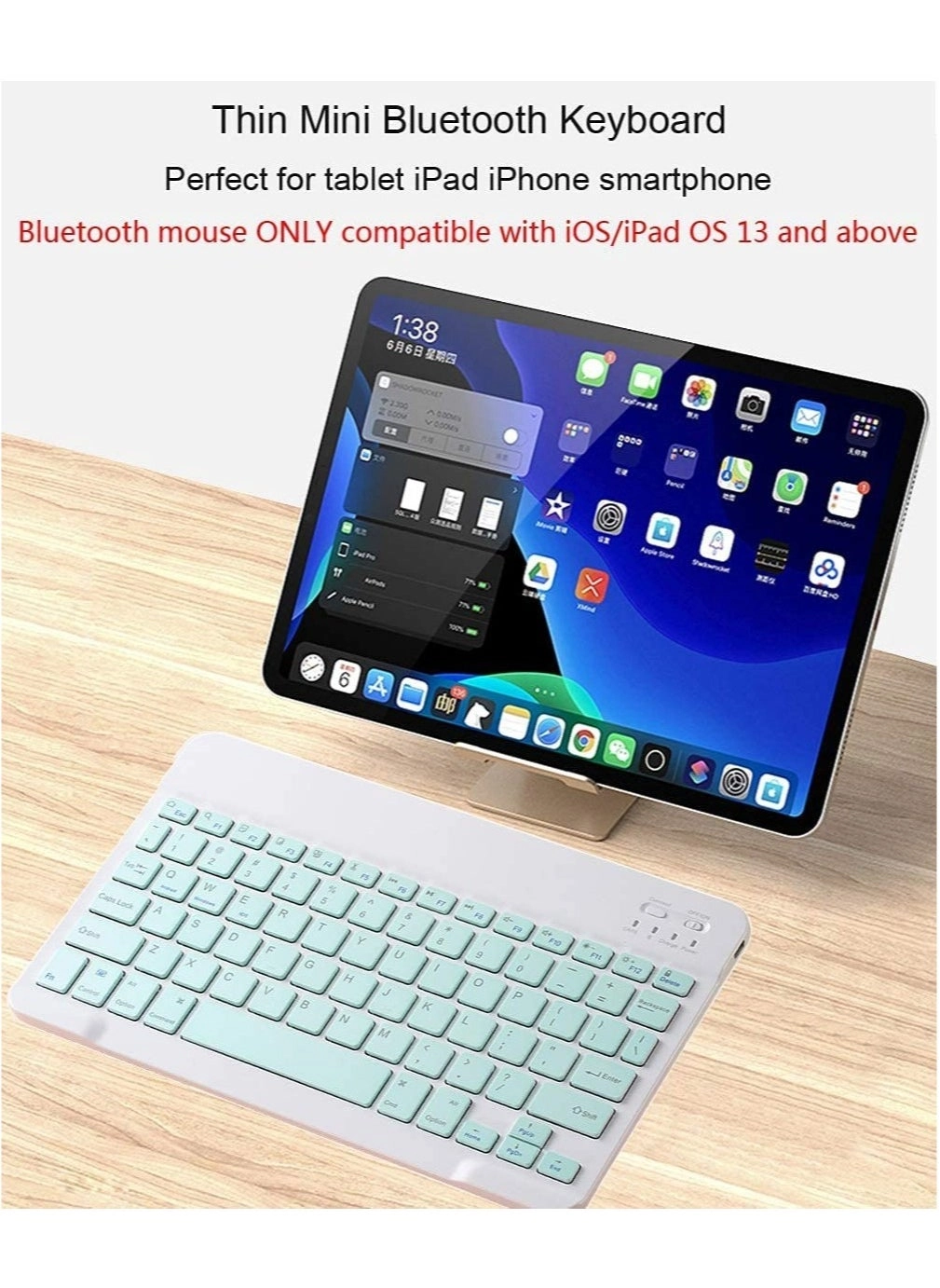 Keyboard and Mouse Combo - US Wireless