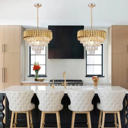 J0023-550 SQ - 550mm 4-Tier Chandelier