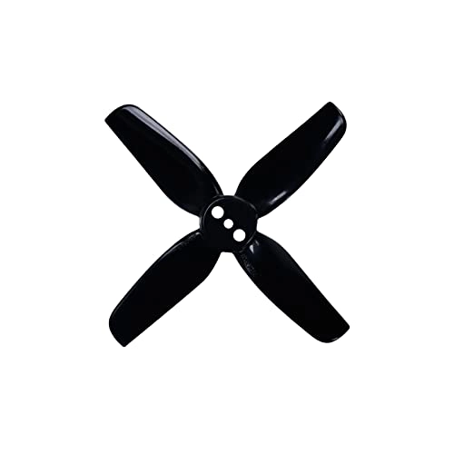 Propeller - 4-Blade 2 inch 2Pairs Black