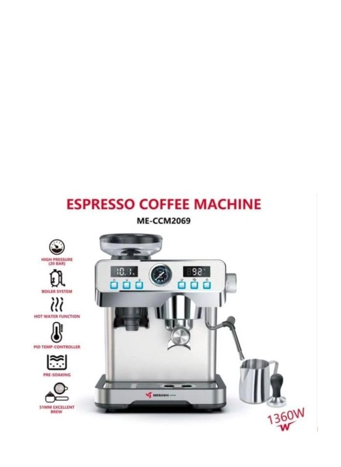 Commercial 20 Bar Espresso Grinder CCM2069