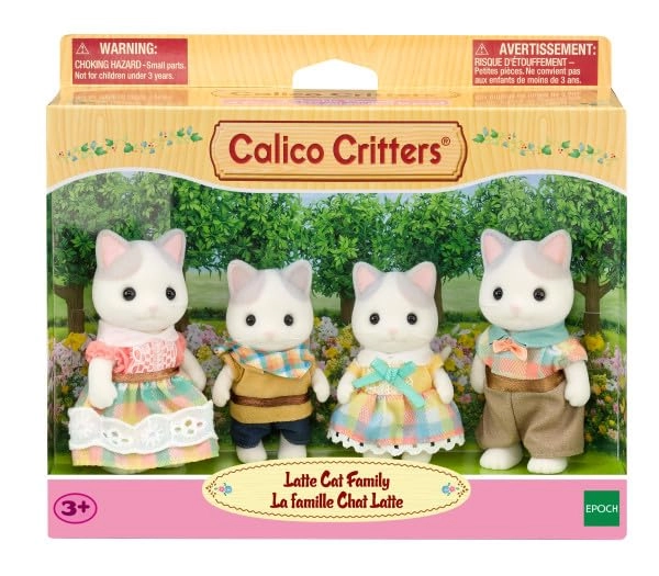Latte Cat Family (CC2161) 4 pcs
