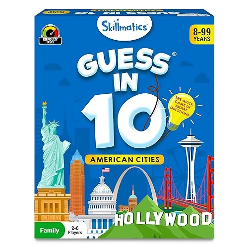 Guess in 10 American Cities - Card Game