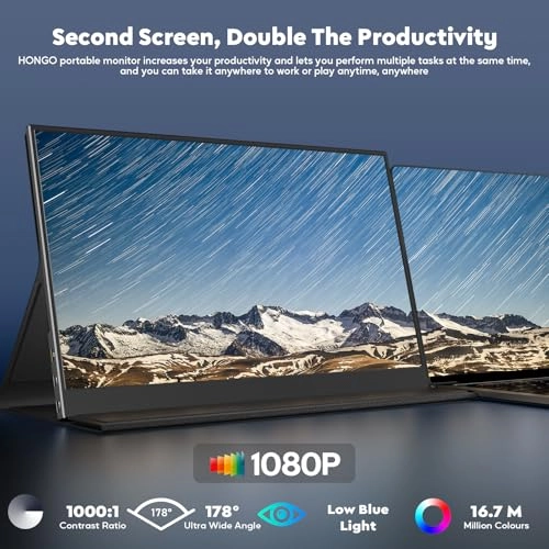 Portable Monitor - 1920x1080 15.6 Inches