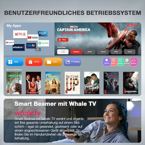 Mini Projector 200 ANSI lumens 1920 x 1080