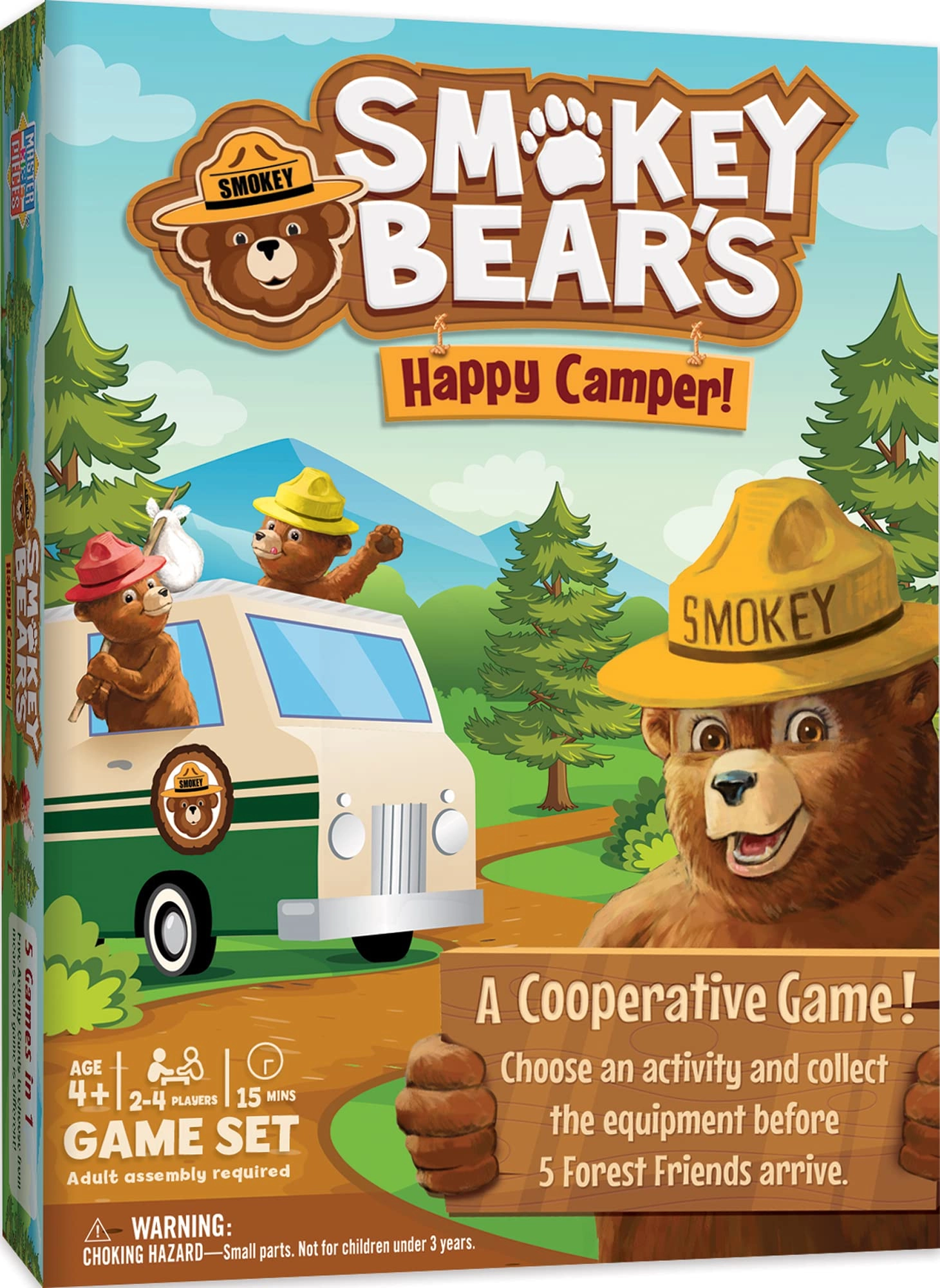 MasterPieces Smokey Bear - Happy Camper - ages 4+