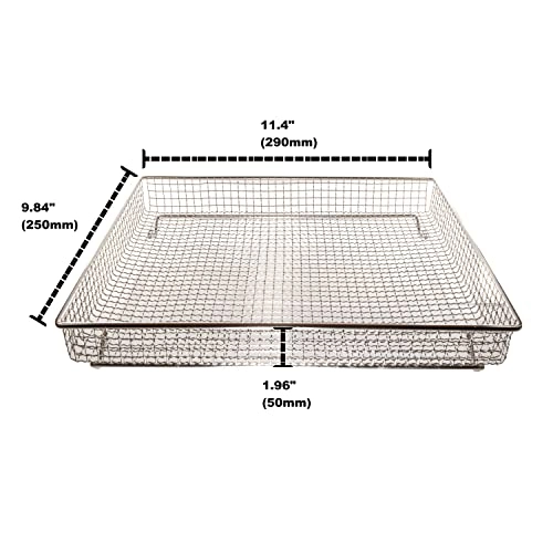 Baking Tray Pan - Stainless Steel + Air Fryer Basket