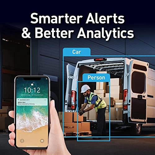 Home Security Camera System - 8 Count (Pack of 1) 8 channels 4K