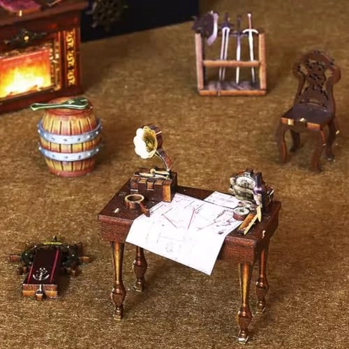 Magic House - 3D Mini Dollhouse Musical Movement