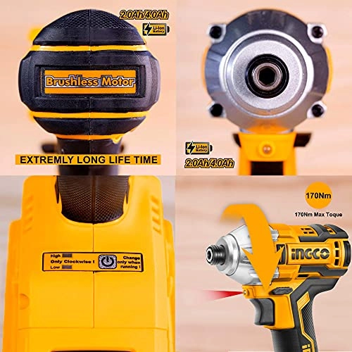 Cordless Impact Driver - 2.0Ah