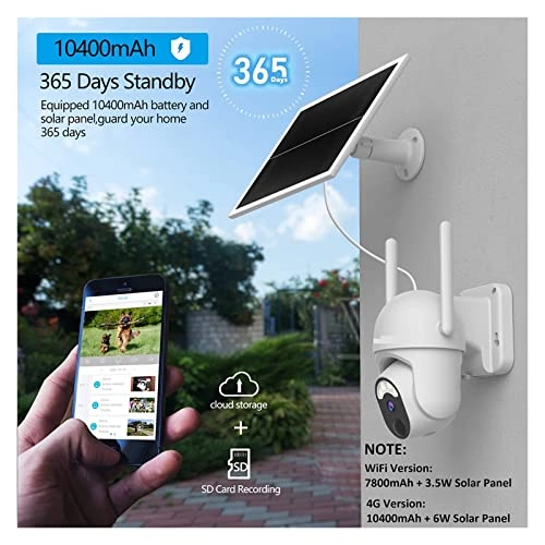 Outdoor Solar Security Camera 2K