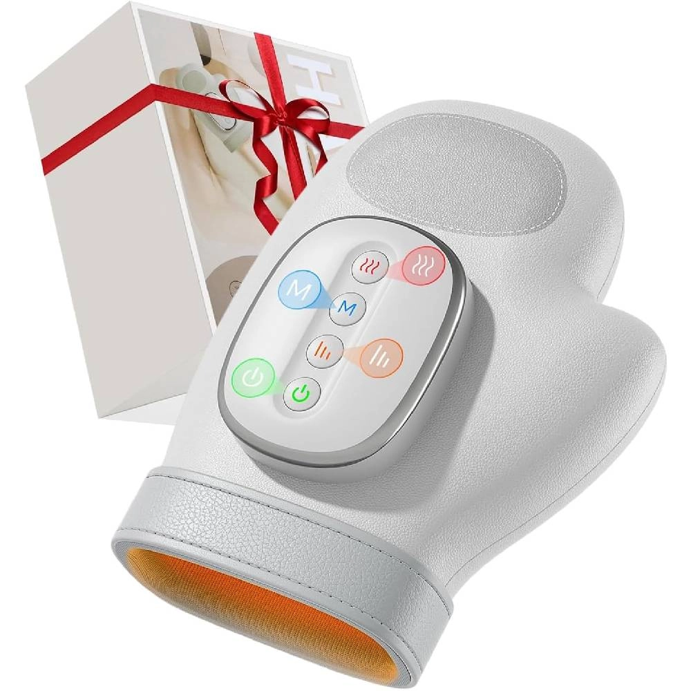 ZOOMEE STORE Hand Massager - Shiatsu Heat Compression 5-Level