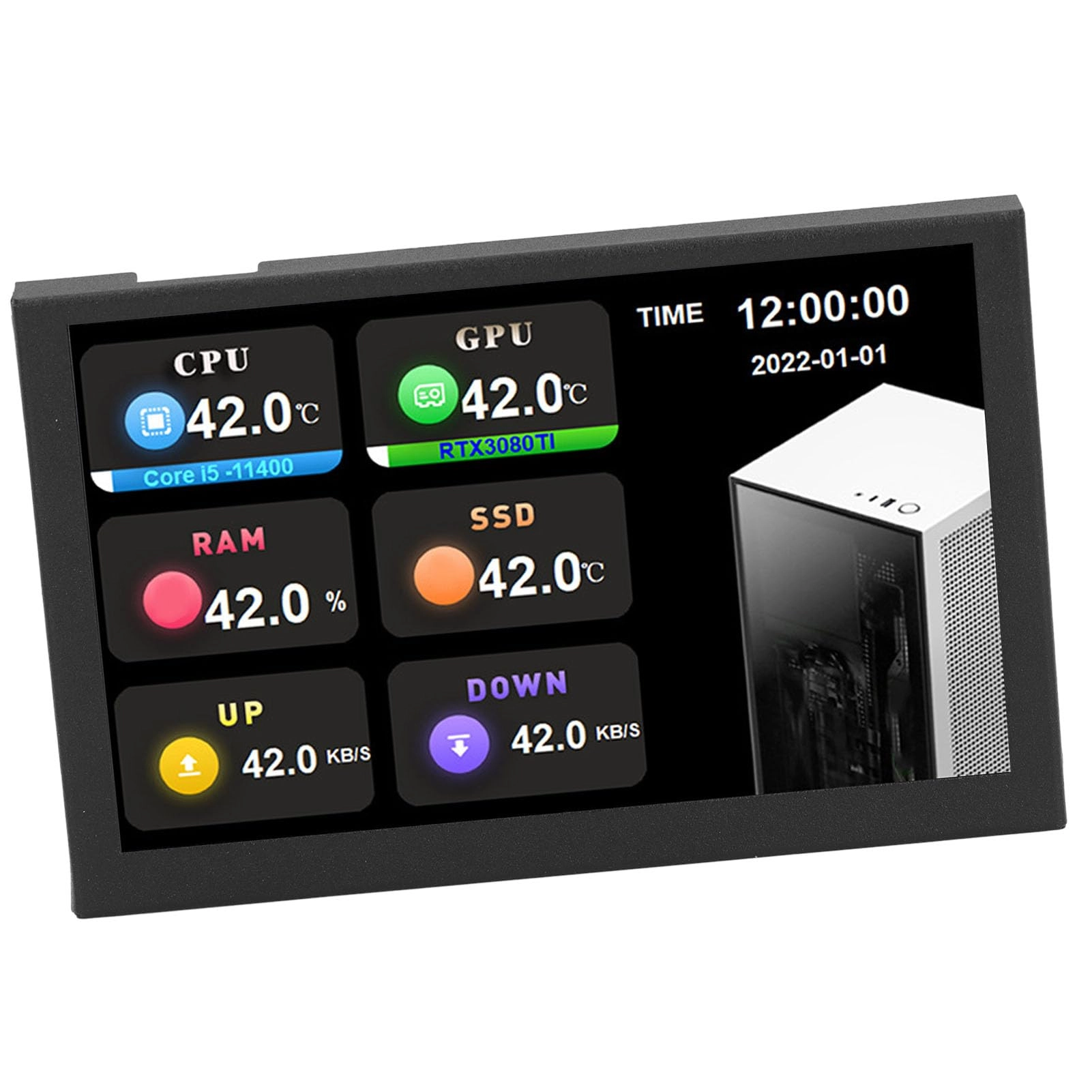 IPS USB Mini Screen - VELATEMORtqn9imfgh0-12 5.0 Inch 800 x 480