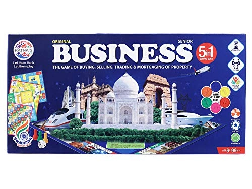Strategy 5 in 1 Business Game - 5 years and up