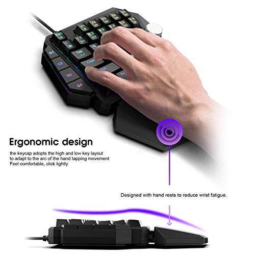 One Hand Keyboard - Wired