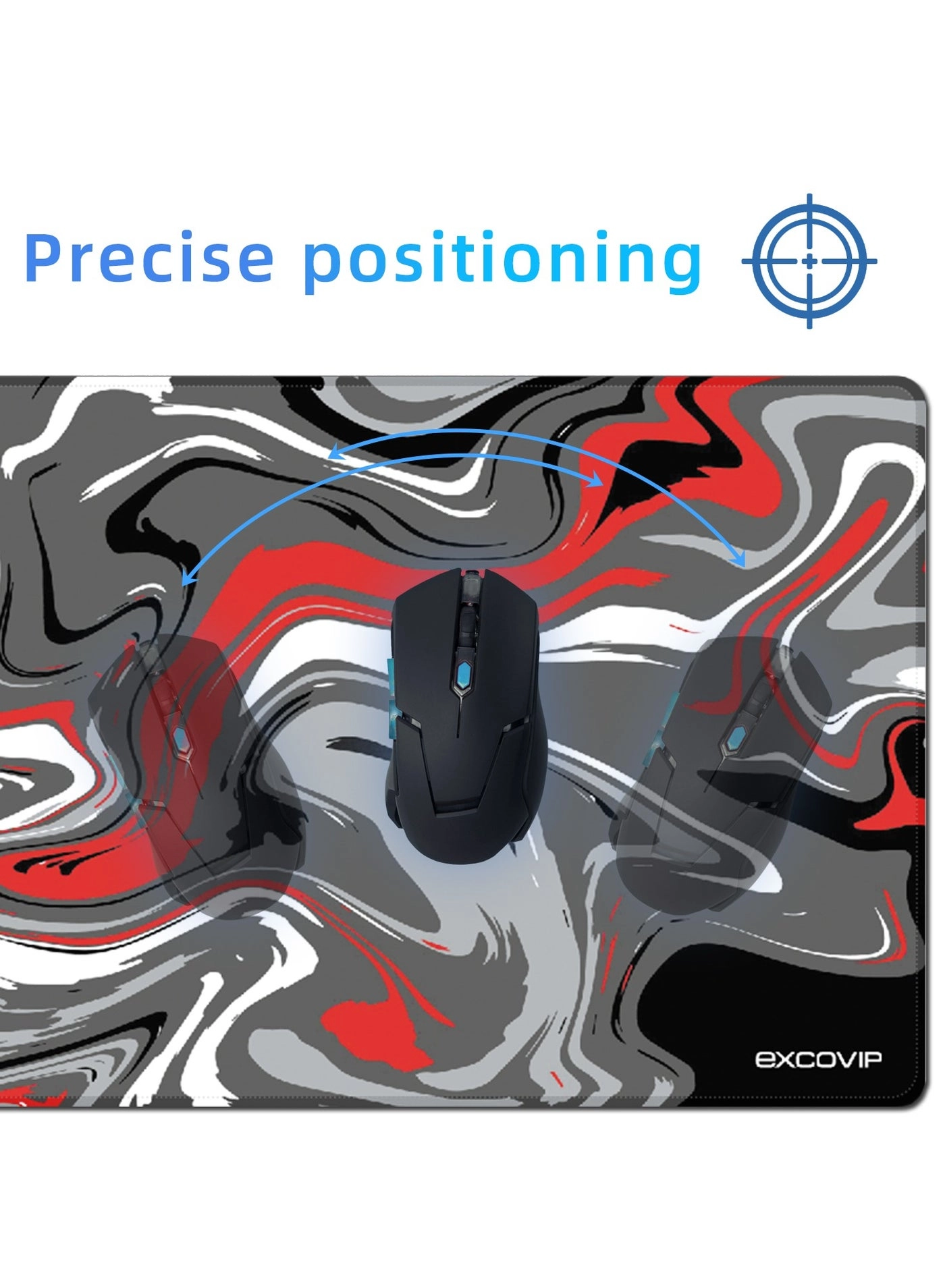 Extended XXL Gaming Mouse Pad - 90x40 cm
