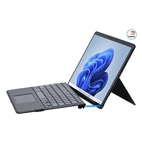 Round Keycap Touch Keyboard Case - Wireless