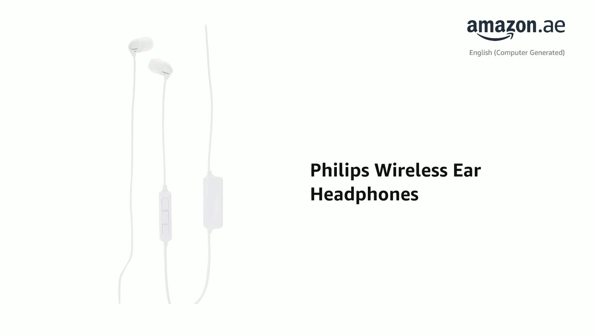 SHB3595WH/10 Wireless Headphone