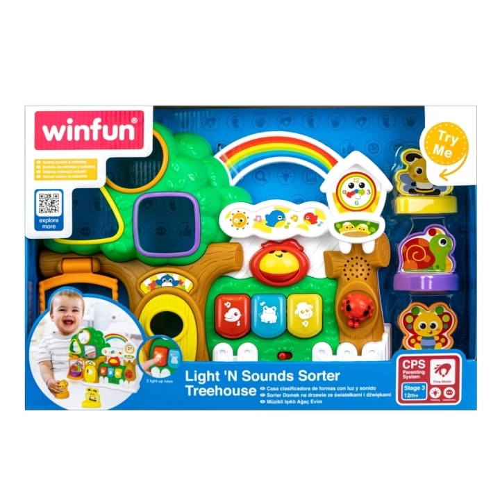 We Trade International Light 'N Sounds Sorter Treehouse