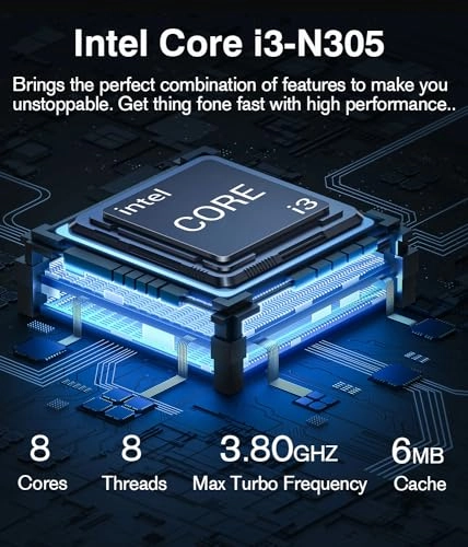 Laptop Laptop 17 - 17.3'' Core i3-N305 32GB DDR4 1TB PCIe SSD