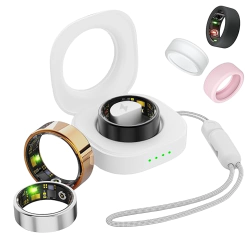 Smart Ring - Health Tracker IP68 Waterproof Charging Case