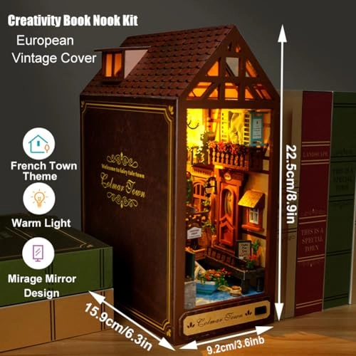 3D Wooden Book Stand Puzzle - 1：24