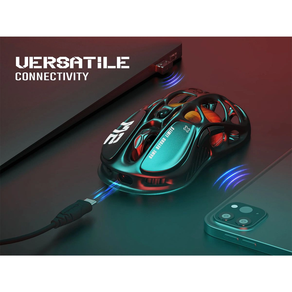 Mercury M2 Gaming Mouse - Bluetooth USB