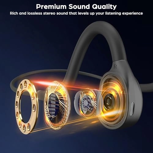 Open Ear Sport Headphones Wired Headphone