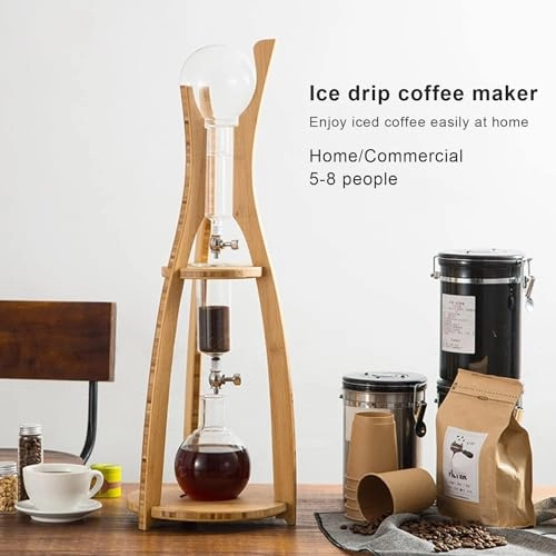 Cold Brew Drip Coffee Maker - 800ml High Borosilicate Glass