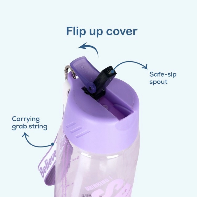 Water Bottle - Grab String - 800 ml