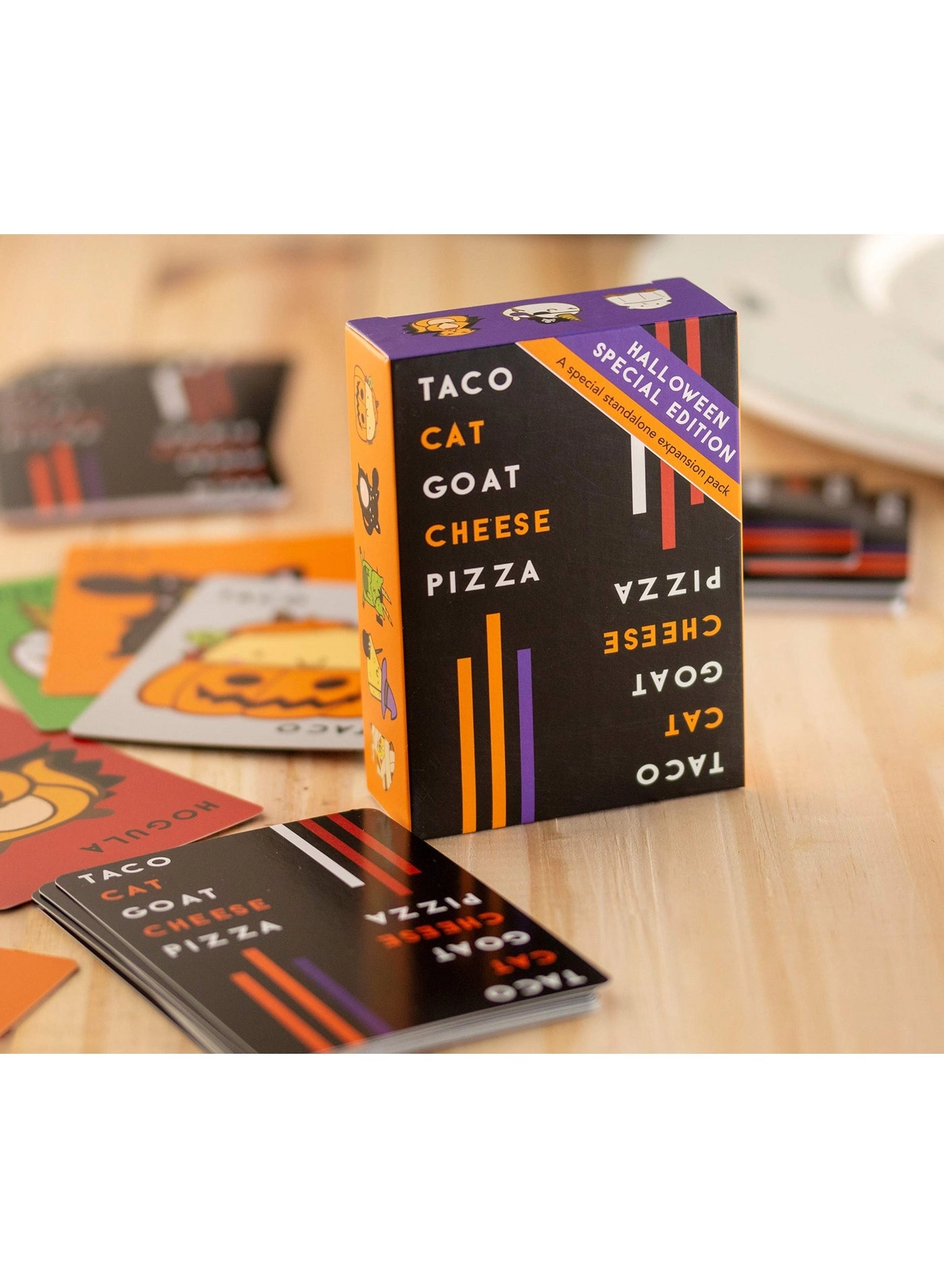 Taco Goat Goat Cheese Pizza - Halloween Edition suitable for children over 8 years old